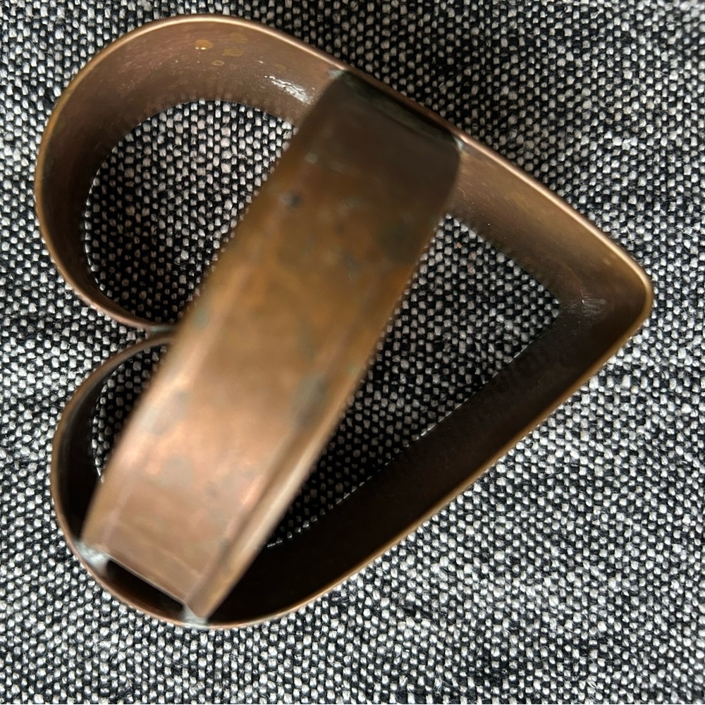 Rustic Heart-Shaped Metal Cookie Cutter - Picture 3 of 8